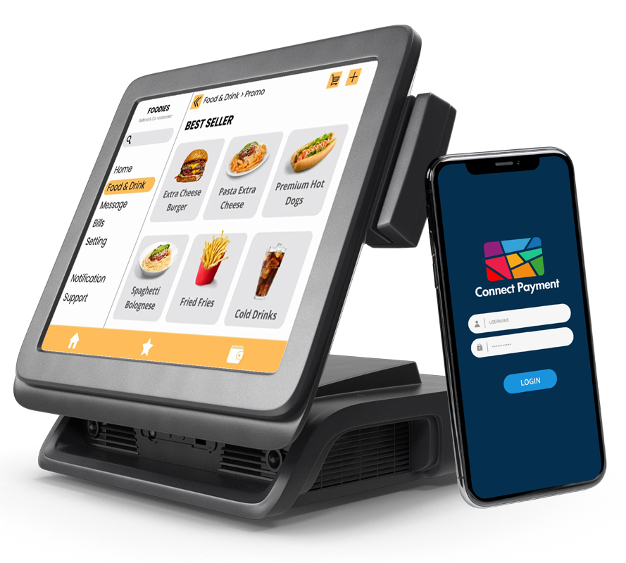 Connect Payment POS and app
